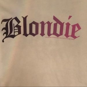 Blondie Baseball Tee Small